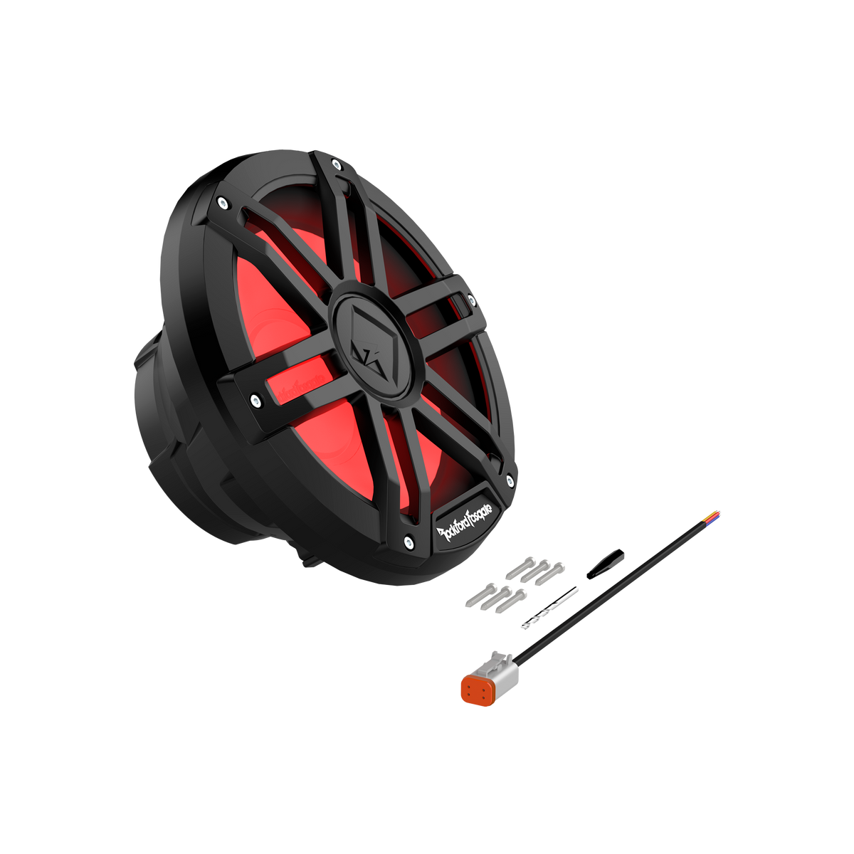 M1 10" DVC 2Ω Color Optix™ Marine Subwoofer - Black