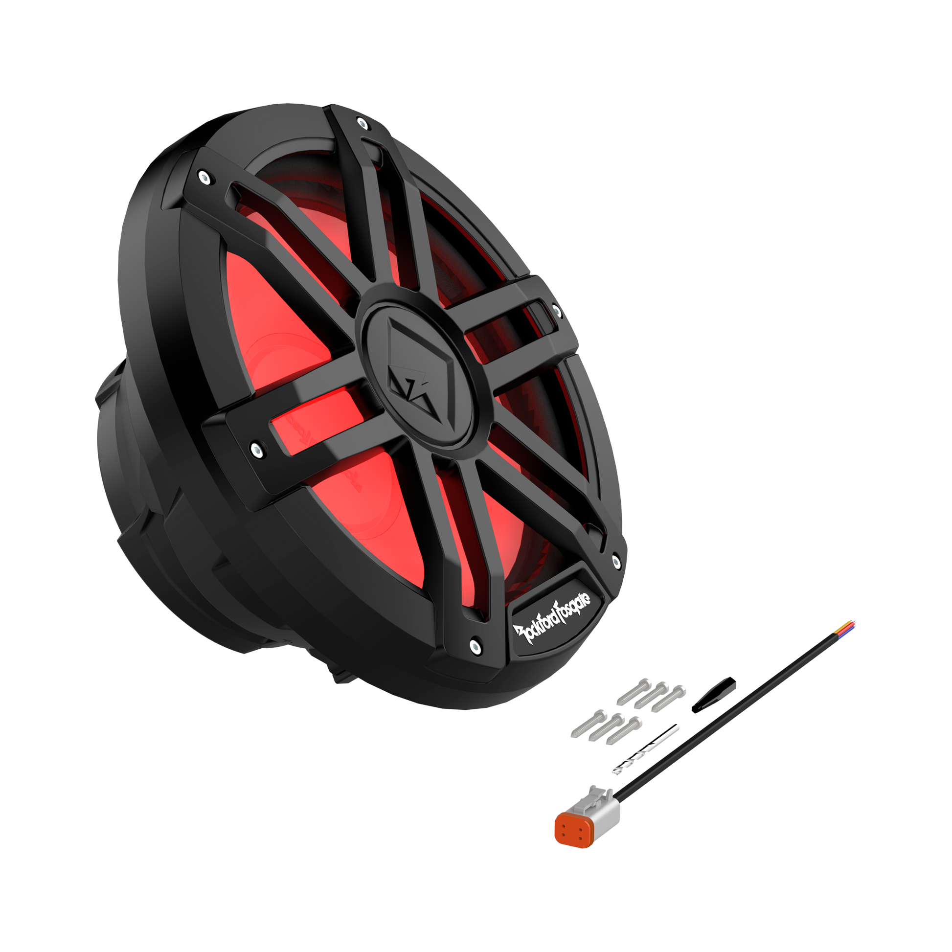 M1 12" DVC 2Ω Color Optix™ Marine Subwoofer - Black