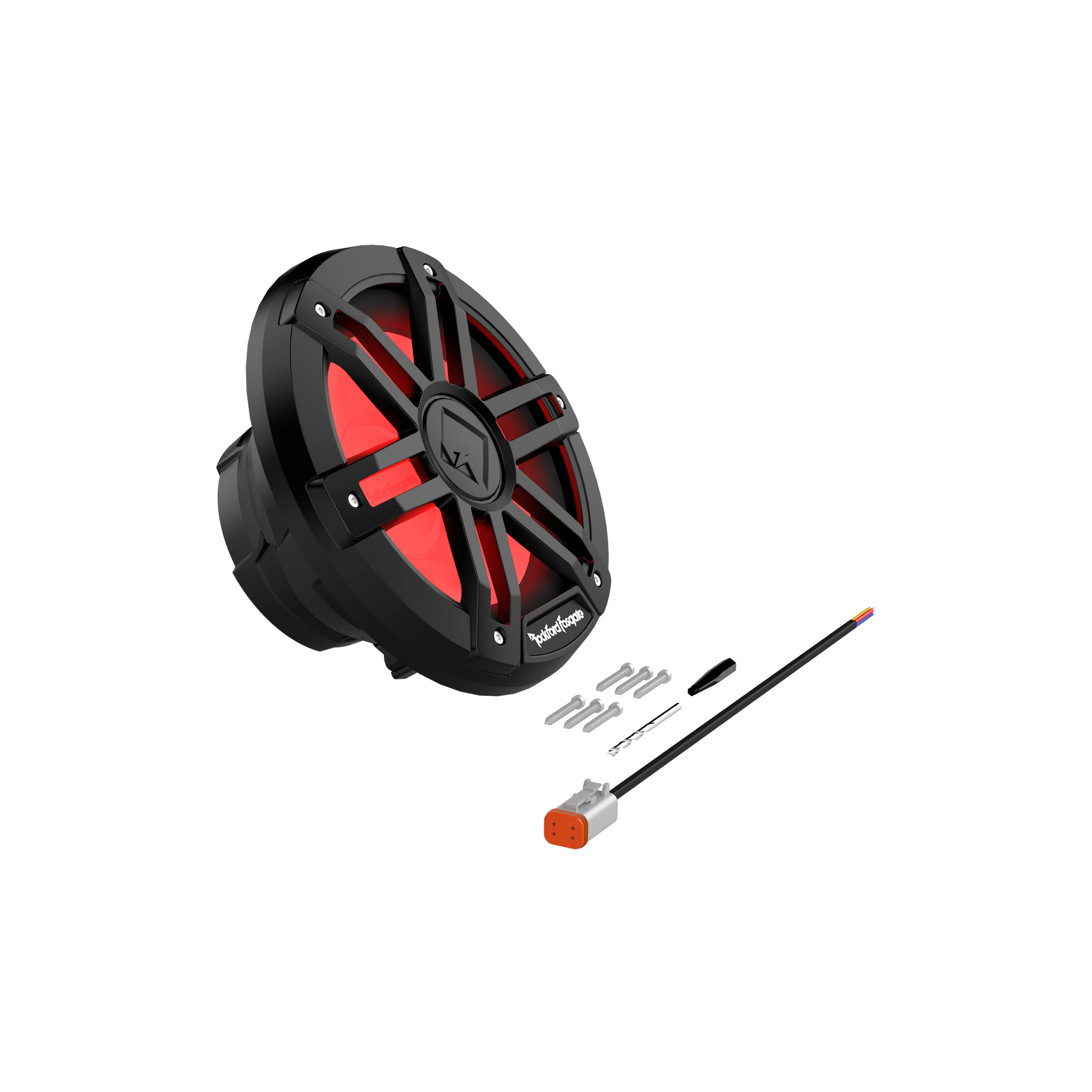 M1 8" DVC 2Ω Color Optix™ Marine Subwoofer - Black