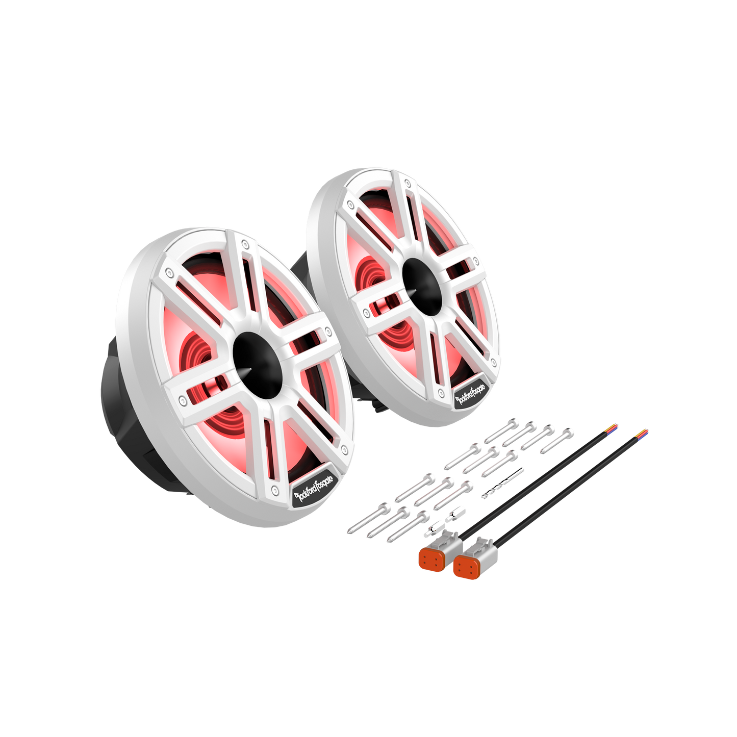 M2 8” Color Optix™ Marine 2-Way Horn Speakers (pr)