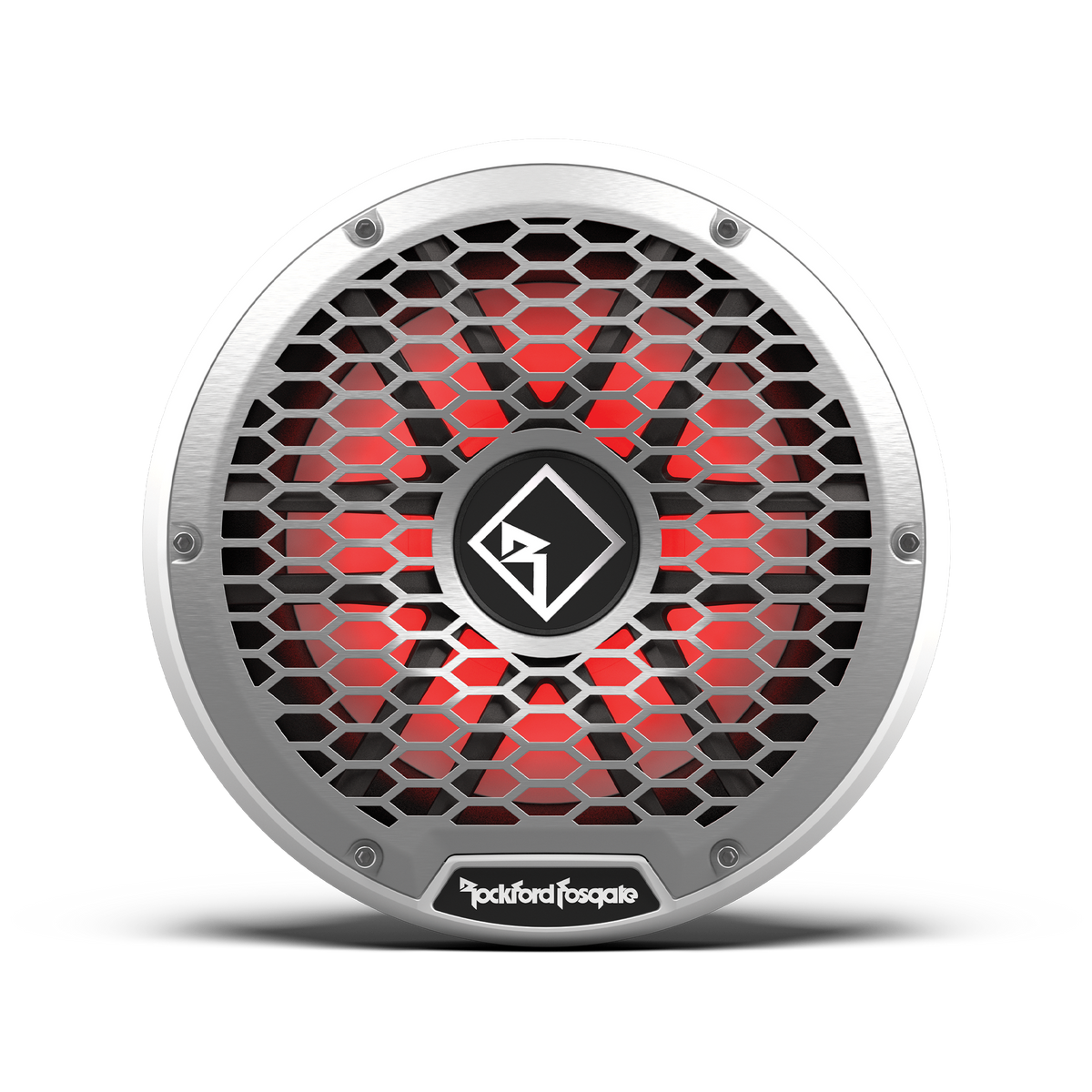 M2 10" DVC 2Ω Color Optix™ Infinite Baffle Marine Subwoofer: White Gen-2
