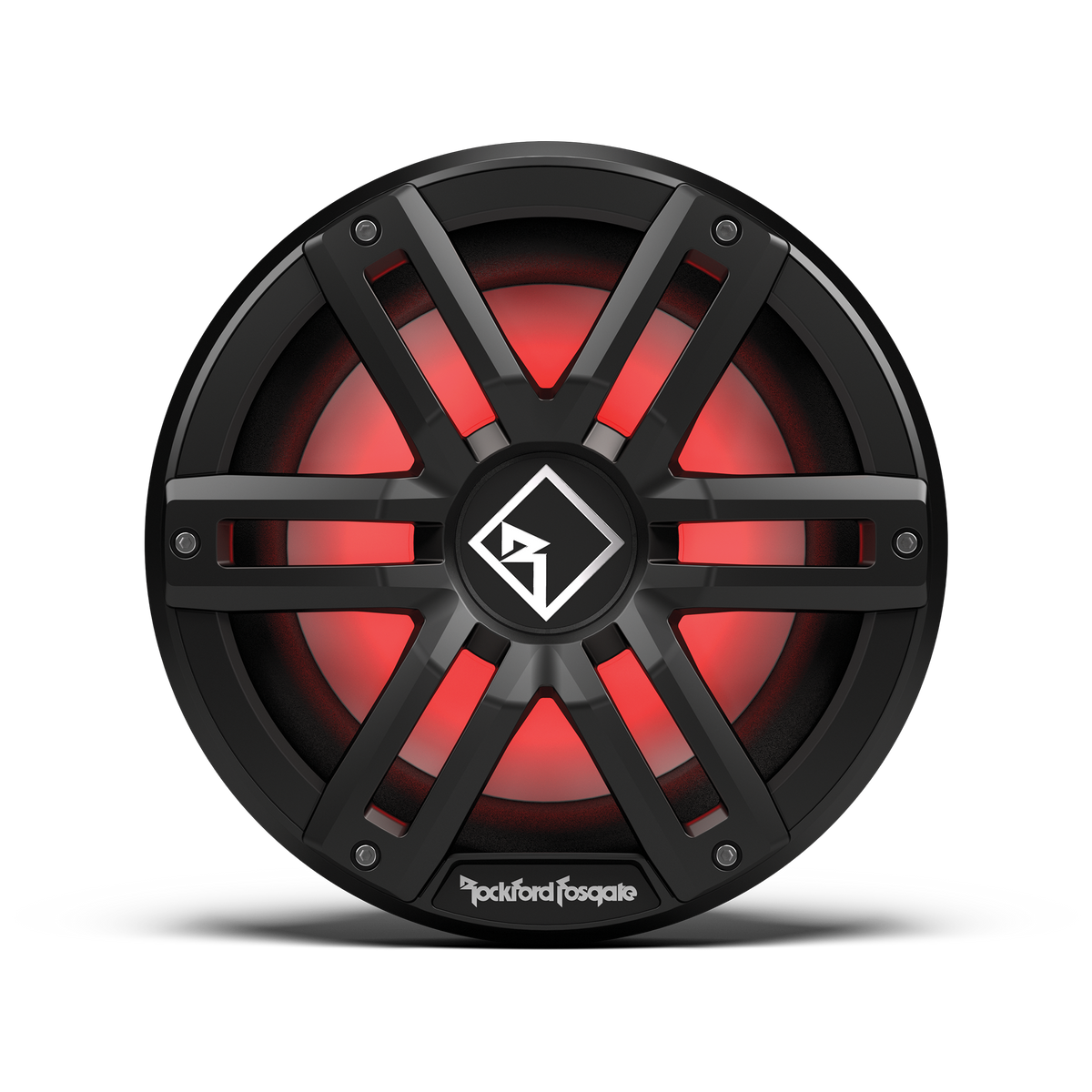 M2 10" DVC 2Ω Color Optix™ Infinite Baffle Marine Subwoofer: Black Gen-2