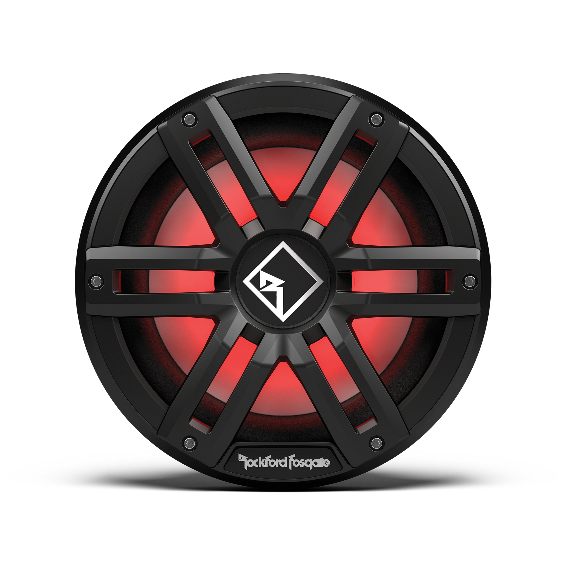 M2 10" DVC 2Ω Color Optix™ Infinite Baffle Marine Subwoofer: Black Gen-2