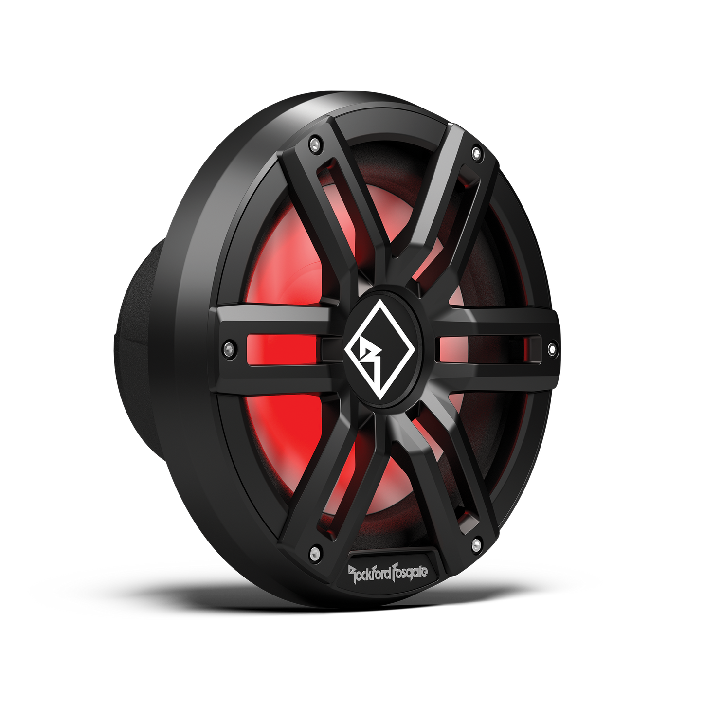 M2 10" DVC 2Ω Color Optix™ Infinite Baffle Marine Subwoofer: Black Gen-2
