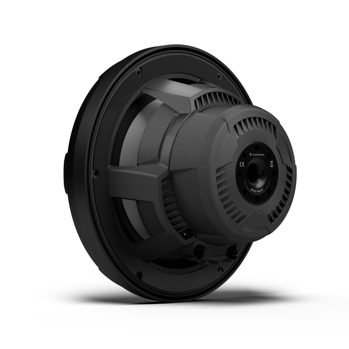 M2 10" DVC 2Ω Color Optix™ Infinite Baffle Marine Subwoofer: Black Gen-2