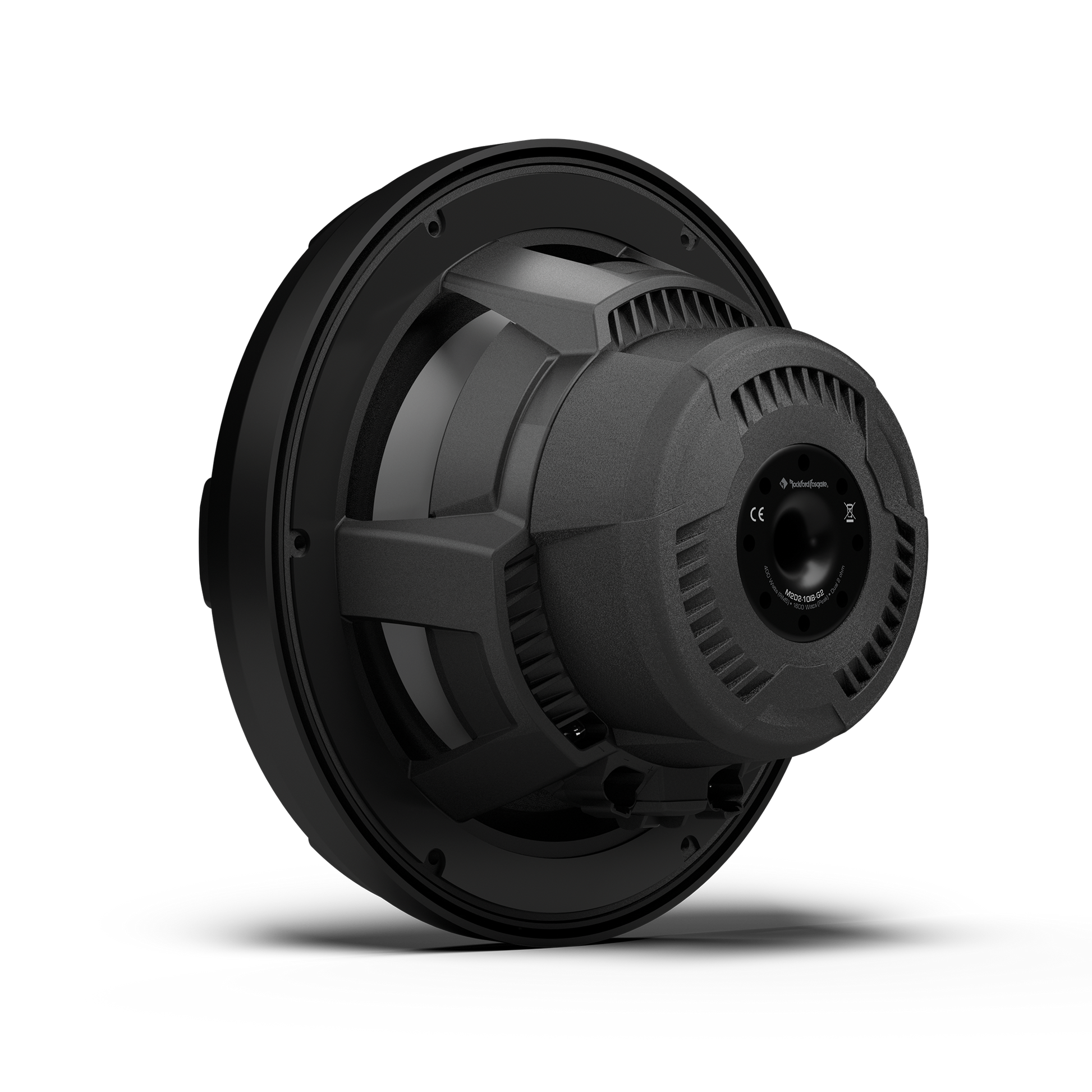 M2 10" DVC 2Ω Color Optix™ Infinite Baffle Marine Subwoofer: Black Gen-2