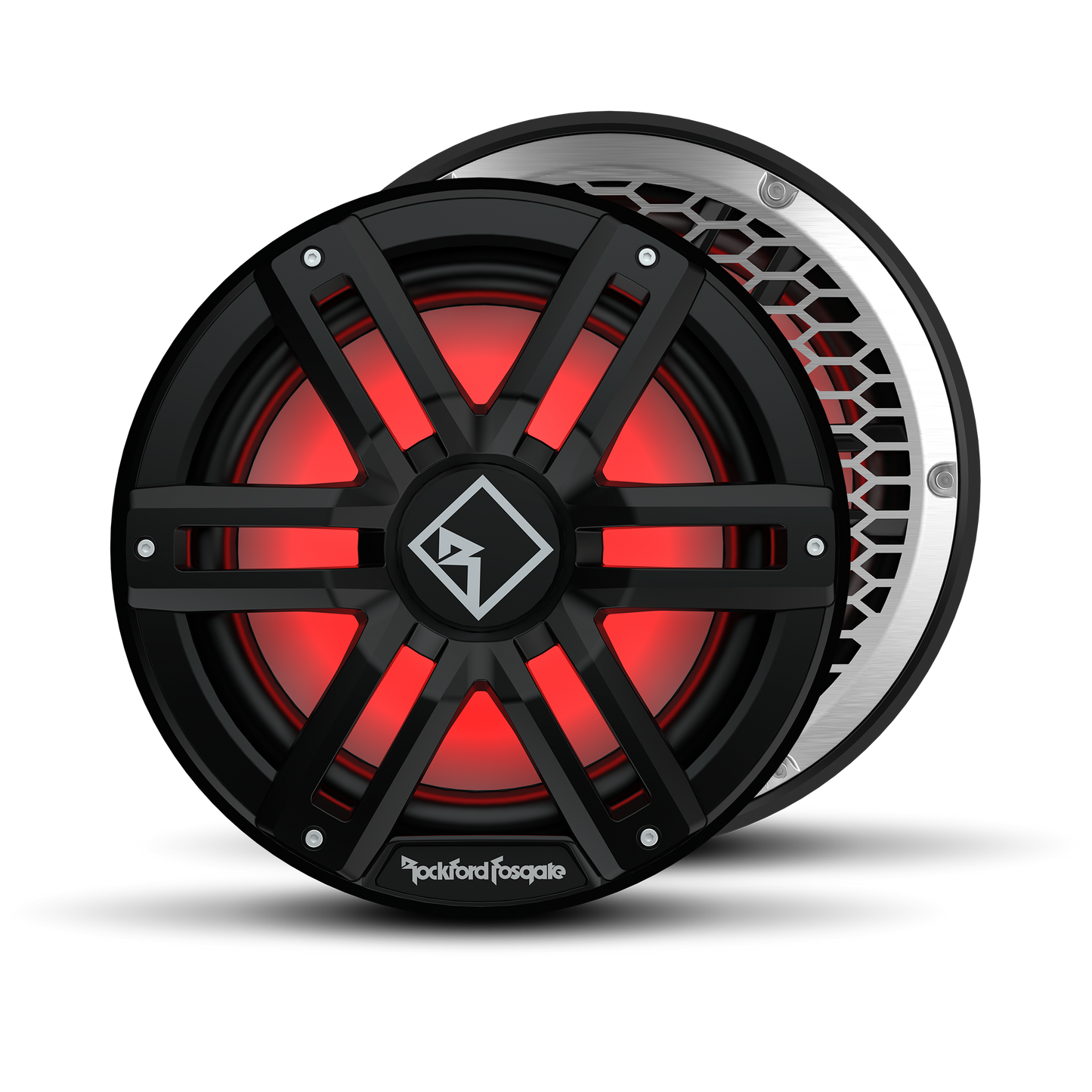 M2 12" DVC 2Ω Color Optix™ Infinite Baffle Marine Subwoofer - Black