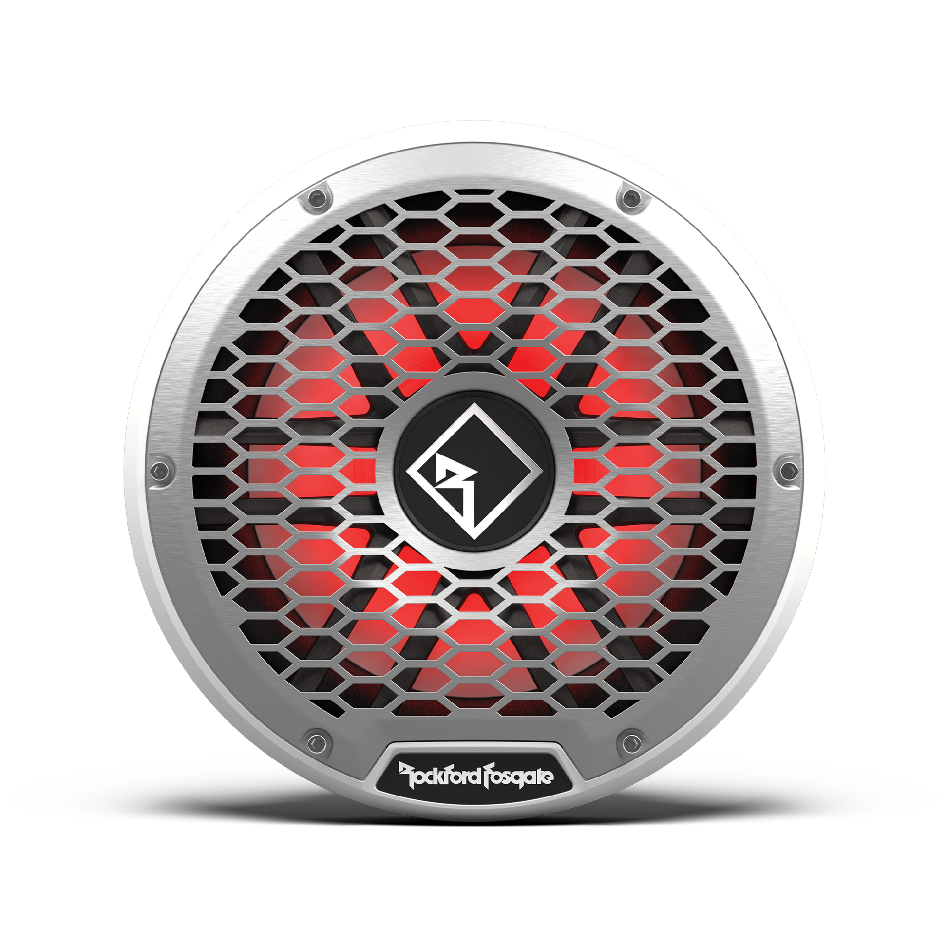 M2 10" DVC 4Ω Color Optix™ Infinite Baffle Marine Subwoofer: White Gen-2