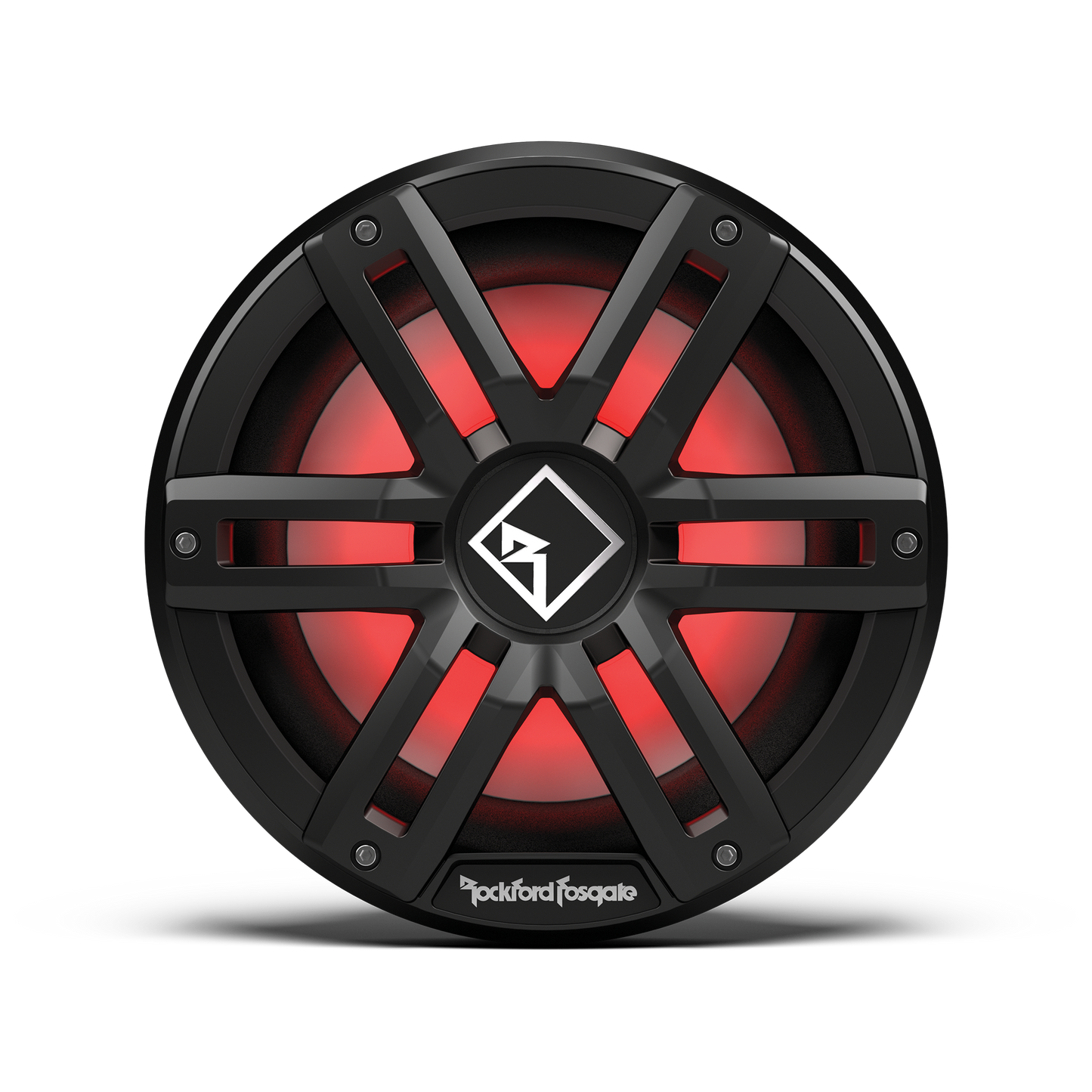 M2 10" DVC 4Ω Color Optix™ Infinite Baffle Marine Subwoofer: Black Gen-2
