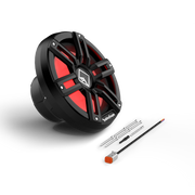 M2 10" DVC 4Ω Color Optix™ Infinite Baffle Marine Subwoofer - Black