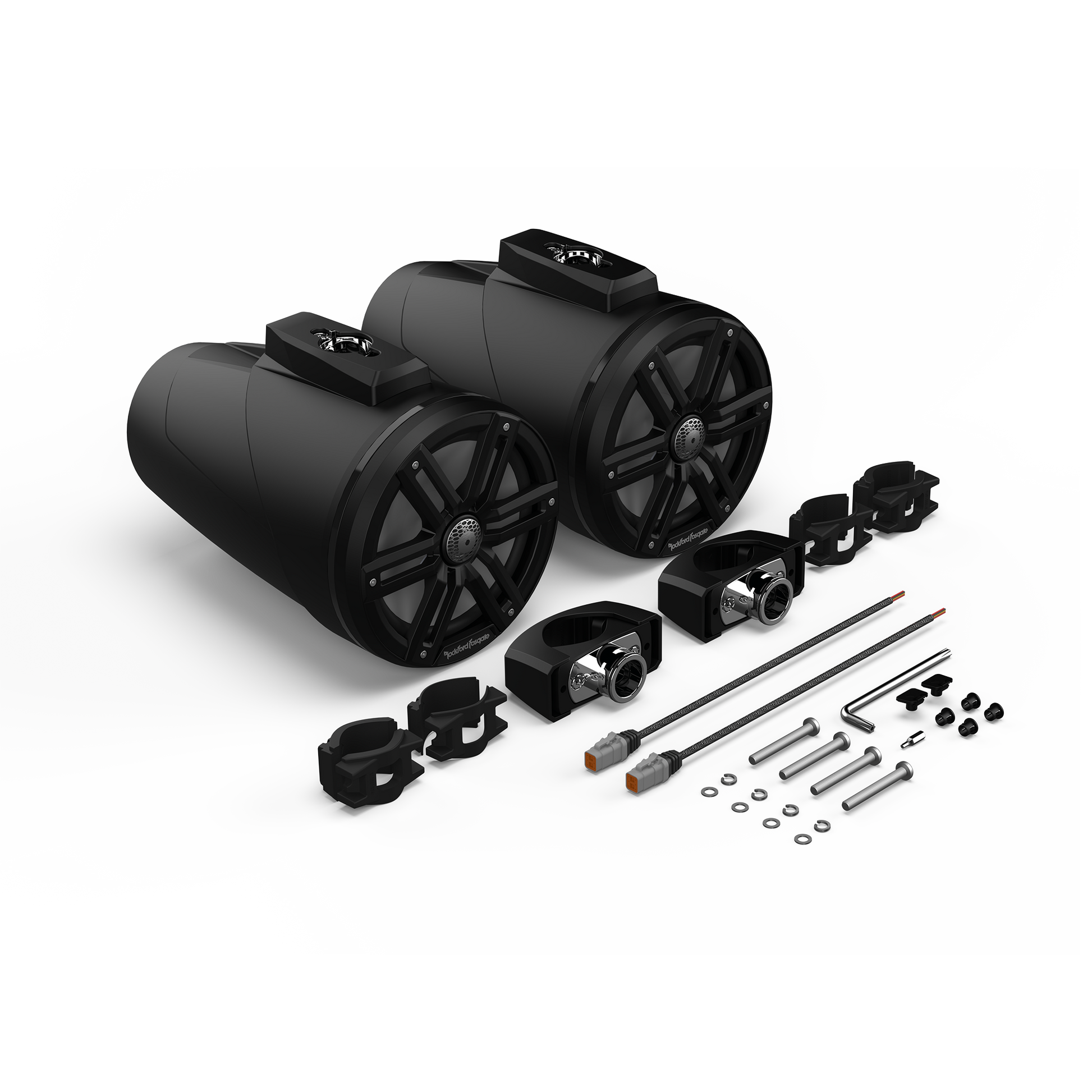 M2 8” Color Optix™ 2-Way Wake Tower Speakers (pr) - Black