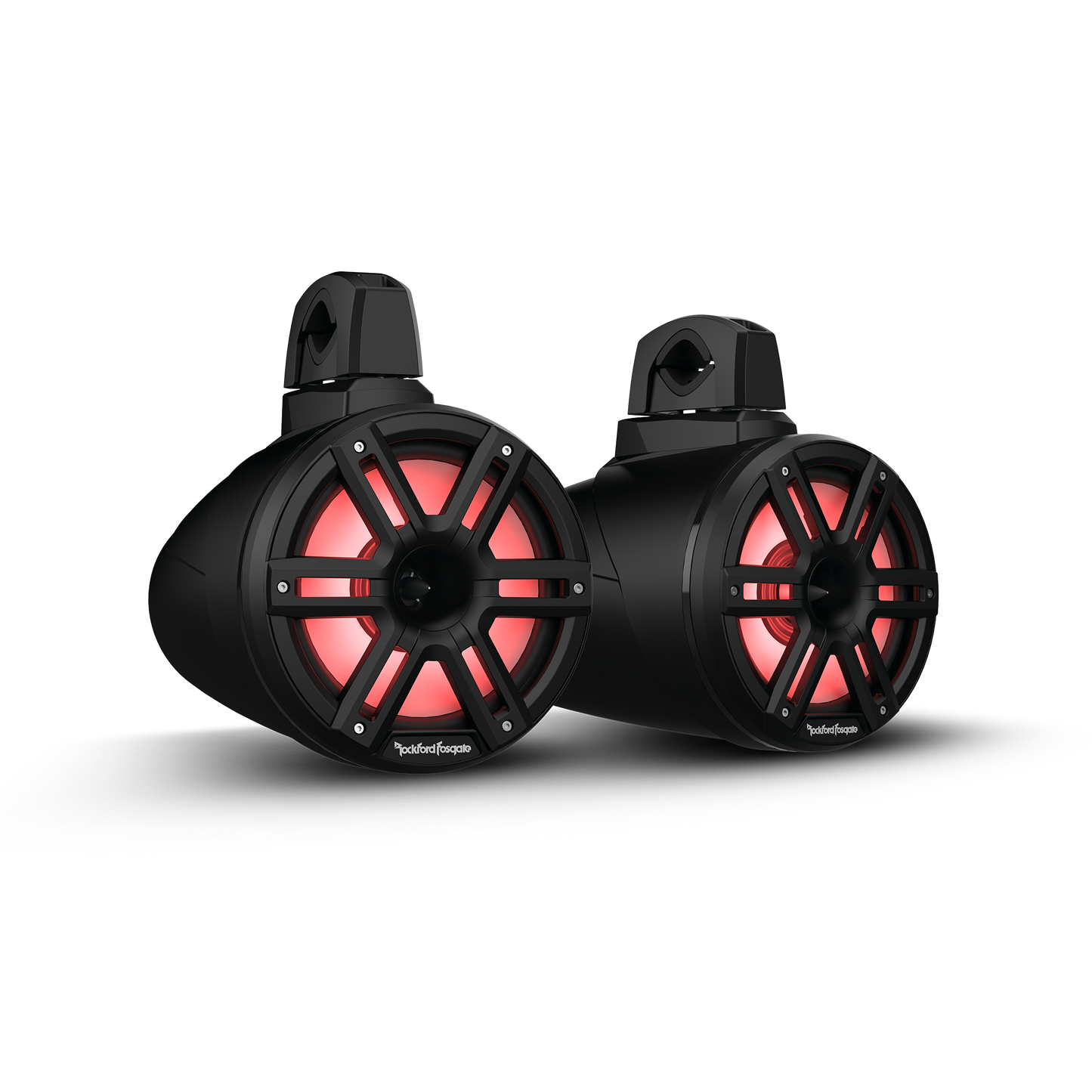M2 8” Color Optix™ 2-Way Horn Loaded Wake Tower Speakers (pr) - Black