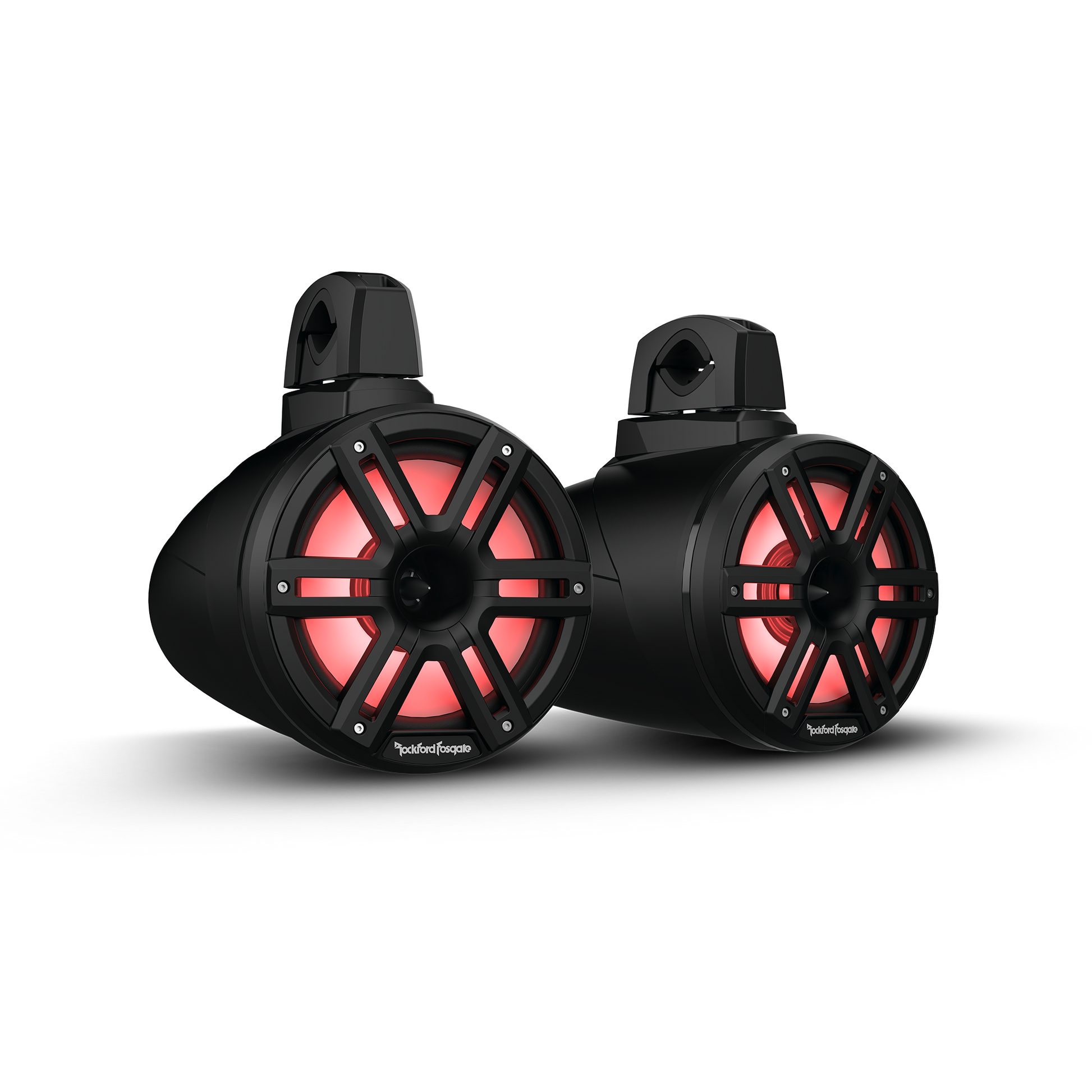 M2 8” Color Optix™ 2-Way Horn Loaded Wake Tower Speakers (pr) - Black