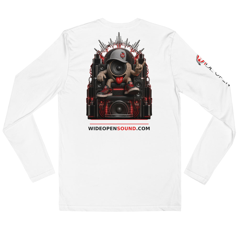 Long Sleeve Fitted Crew