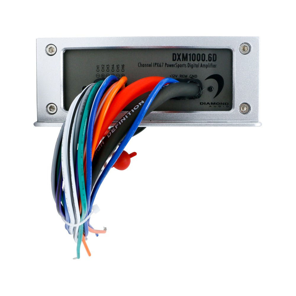 6-Channel DXM Series Full Range Class D Waterproof Amplifier - DXM1000.6D