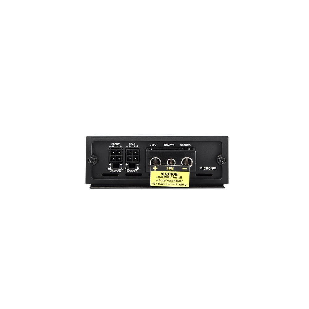 4-Channel MICROV2 Series Full Range Class D Amplifier - MICRO4V2