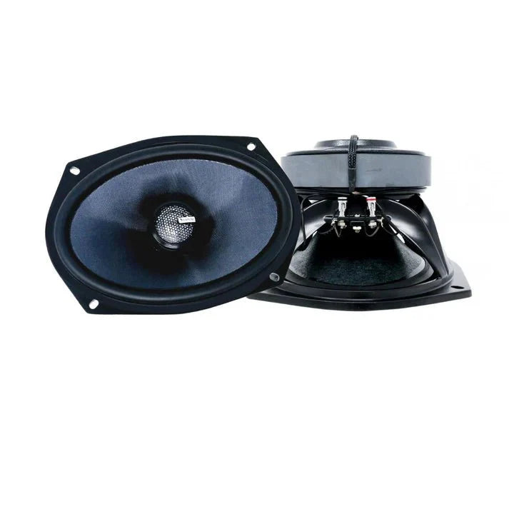2014-2023 Harley Davidson® Cut In Lid Kit with MS692CX2 (2Ω) Speakers - MSMS692LK