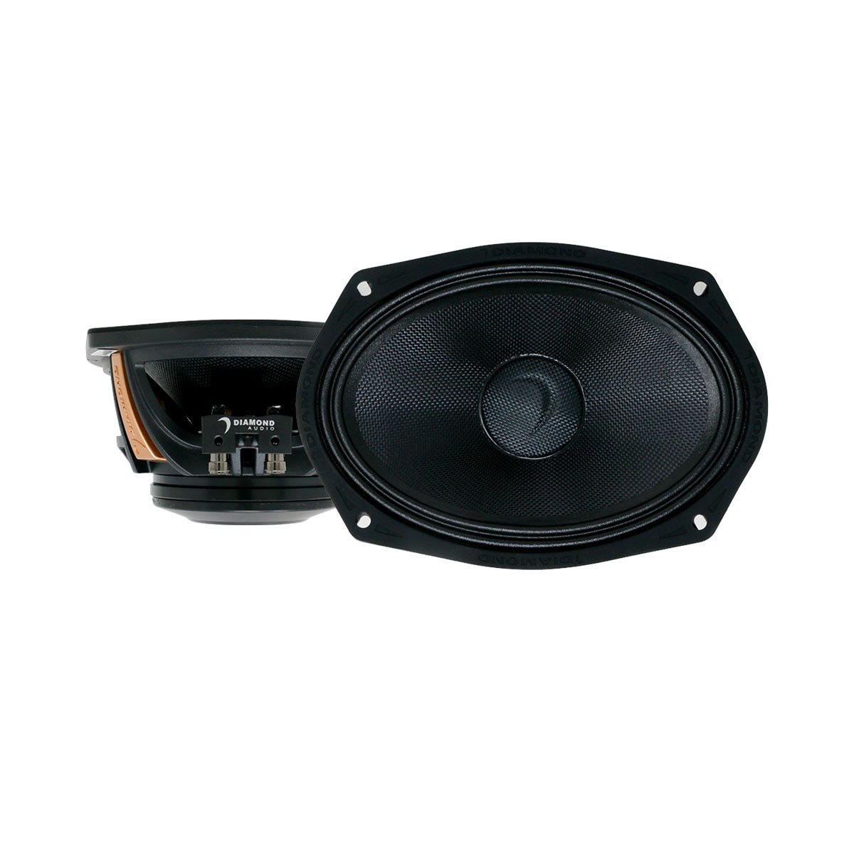 6"x 9" MSNEO Series High Output Neo Midrange Speakers (4Ω) - MS69NEO