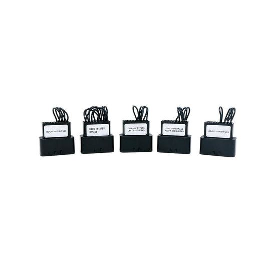 2014-2023 Harley Davidson OEM Amplifier Bypass Plugs - 1/2/3/4/5 Functions (5-Pack Kit) - MSBYPLG