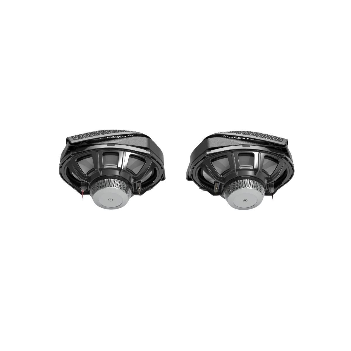 2014-2023 Harley Davidson® Cut In Lid Kit with HXM69F2 (2Ω) Speakers - MSHXM692LK