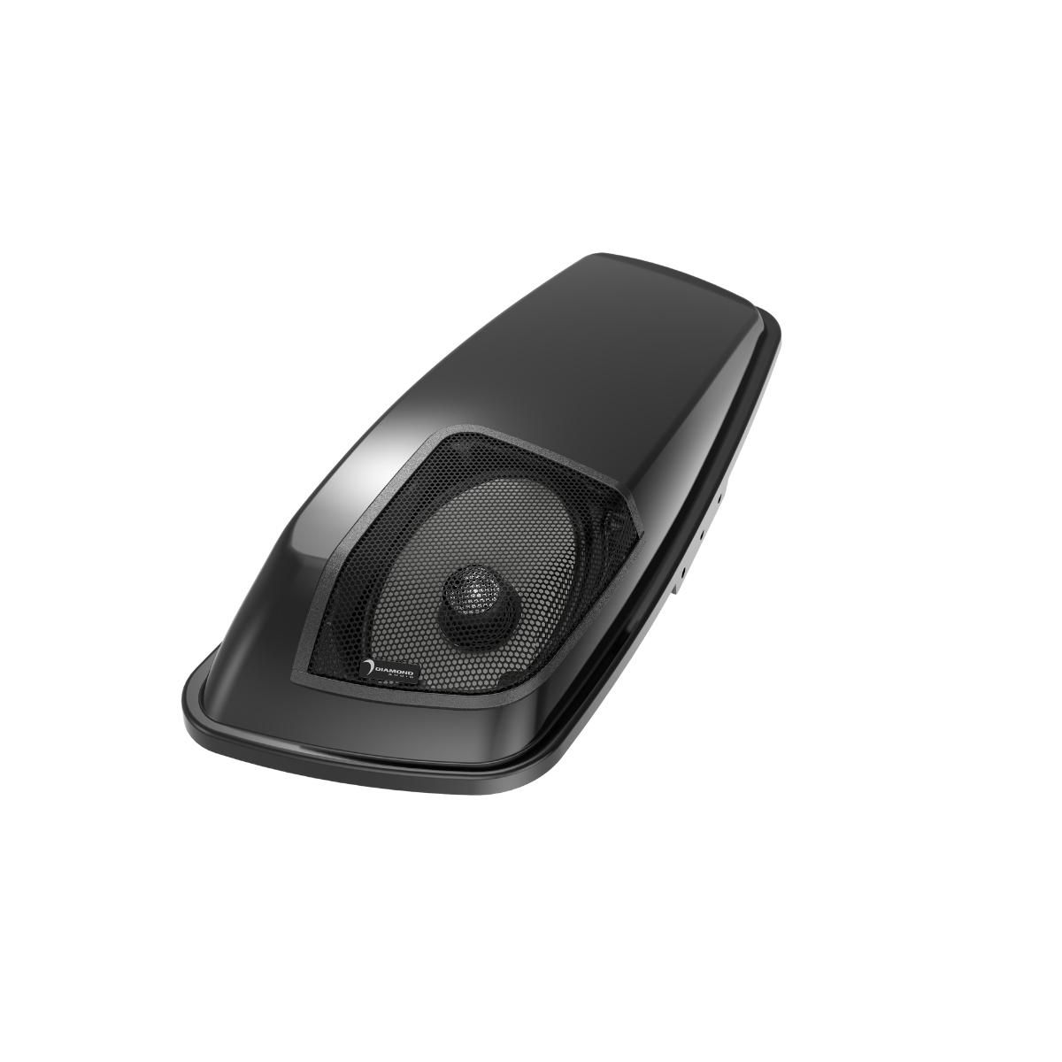 2014-2023 Harley Davidson® Cut In Lid Kit with HXM69F2 (2Ω) Speakers - MSHXM692LK