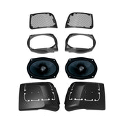 2014-2023 Harley Davidson® Cut In Lid Kit with MS692CX2 (2Ω) Speakers - MSMS692LK