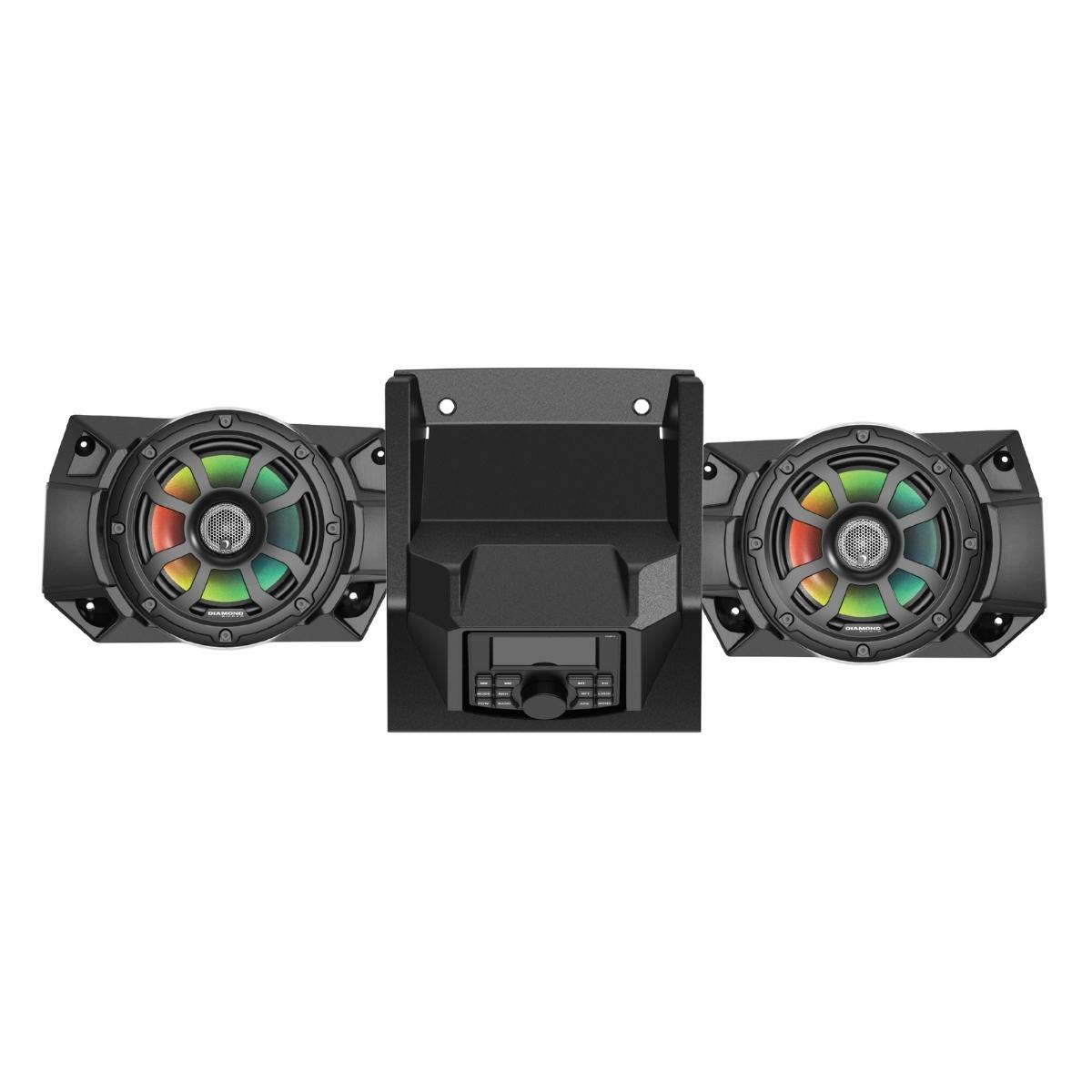 2018+ Polaris Ranger Dash Audio Speaker Kit - MSRGRKD2