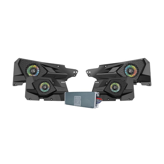 2014+ RZR 2DR / 4DR Power Sports Speaker with Waterproof Amplifier - MSRZRKM14