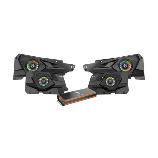 2014+ RZR© 4DR 6.5" All-Weather Coaxial Speaker System with Class D Amplifier - MSRZRKD14