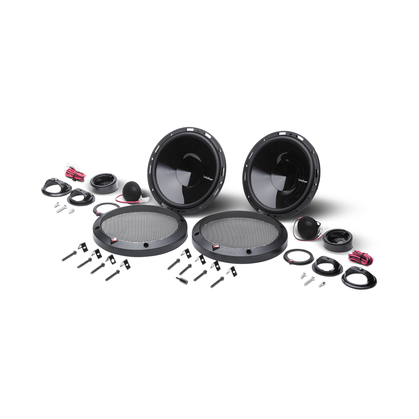 Punch 6.5" 2-Way Euro Fit Component System Internal Xover (pr)