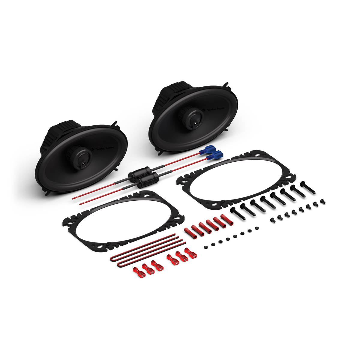 Punch P1 4"x6” 3-Way Coaxial Speaker