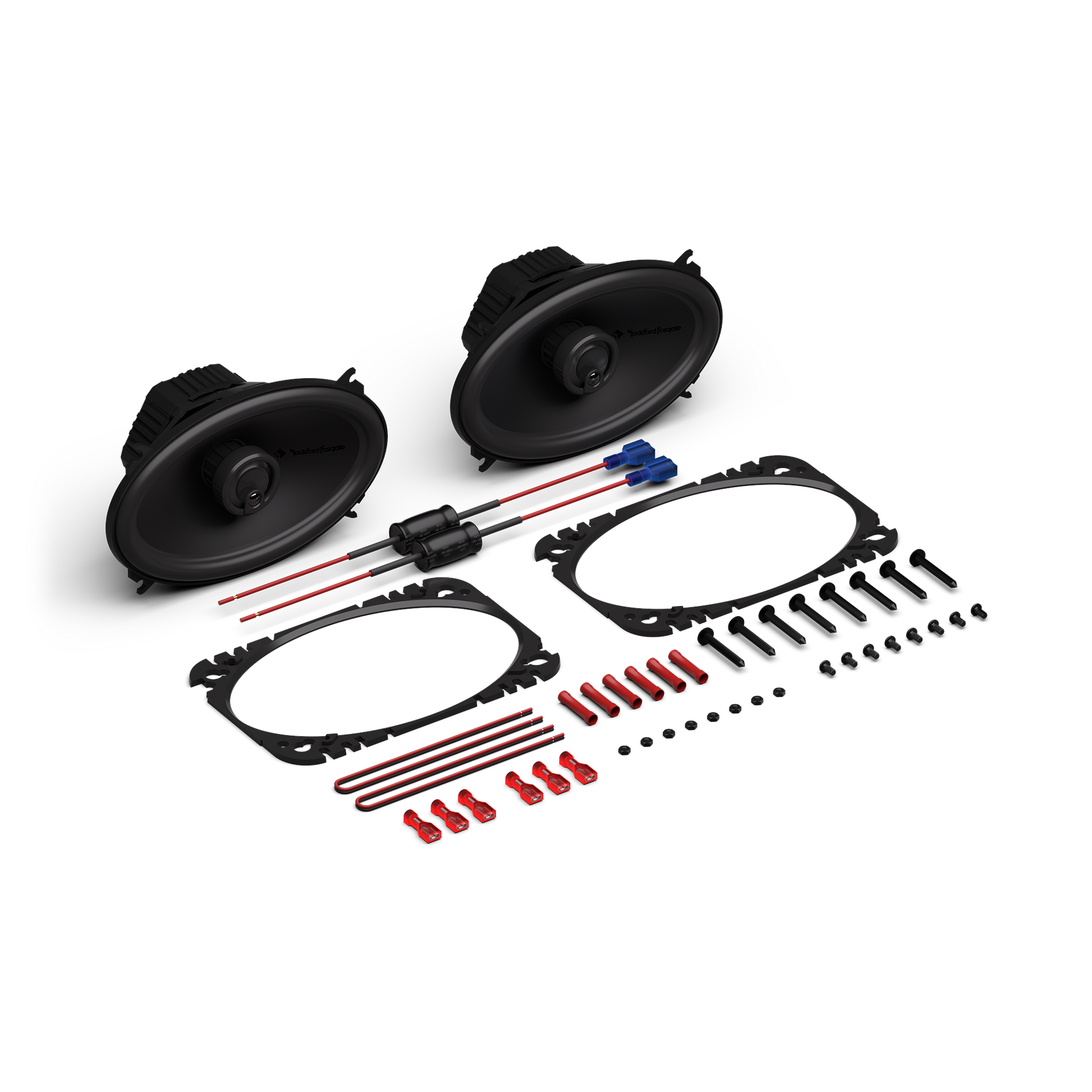 Punch P1 4"x6” 3-Way Coaxial Speaker
