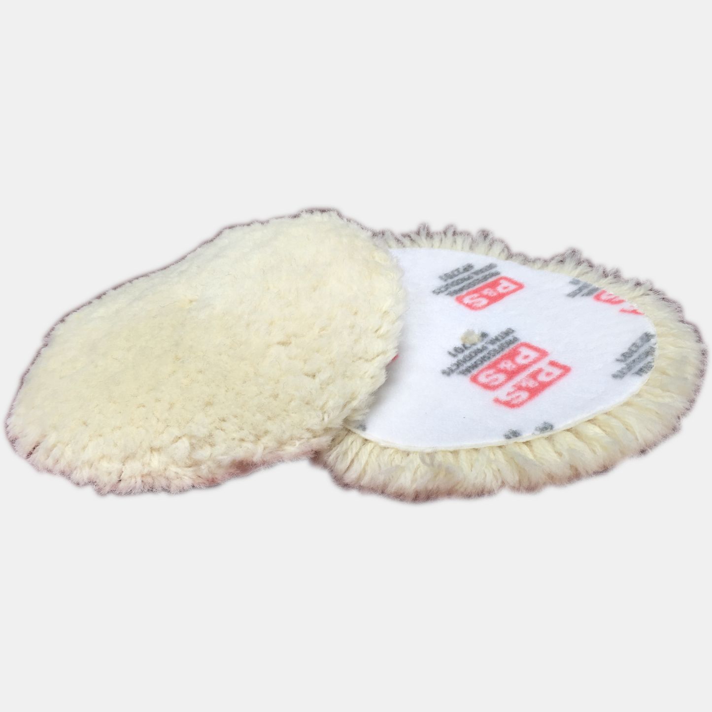 P & S Detail Products High Action D/A Wool Cutting Pad - White P2701