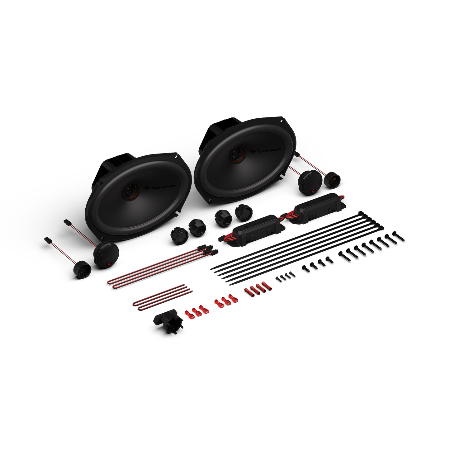 Punch P2 6”x9” 2-Way High-Output Convertible Speakers