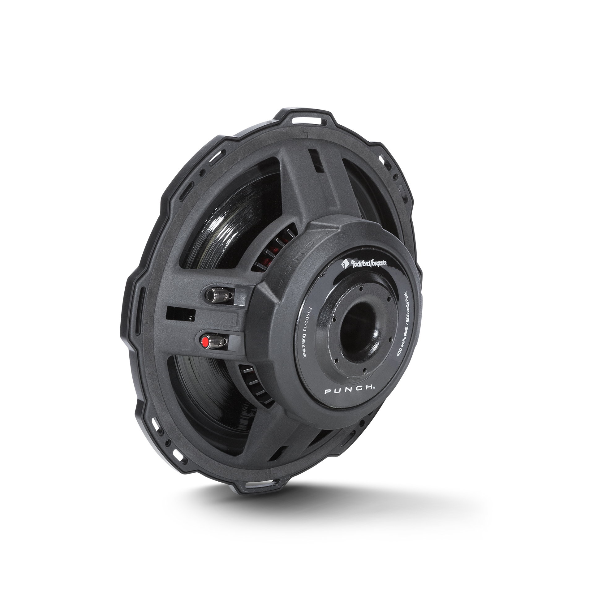 Punch 12" P3S Shallow 2-Ohm DVC Subwoofer
