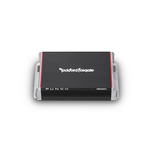 Punch Boosted Rail 300 Watt 2-Channel Amplifier