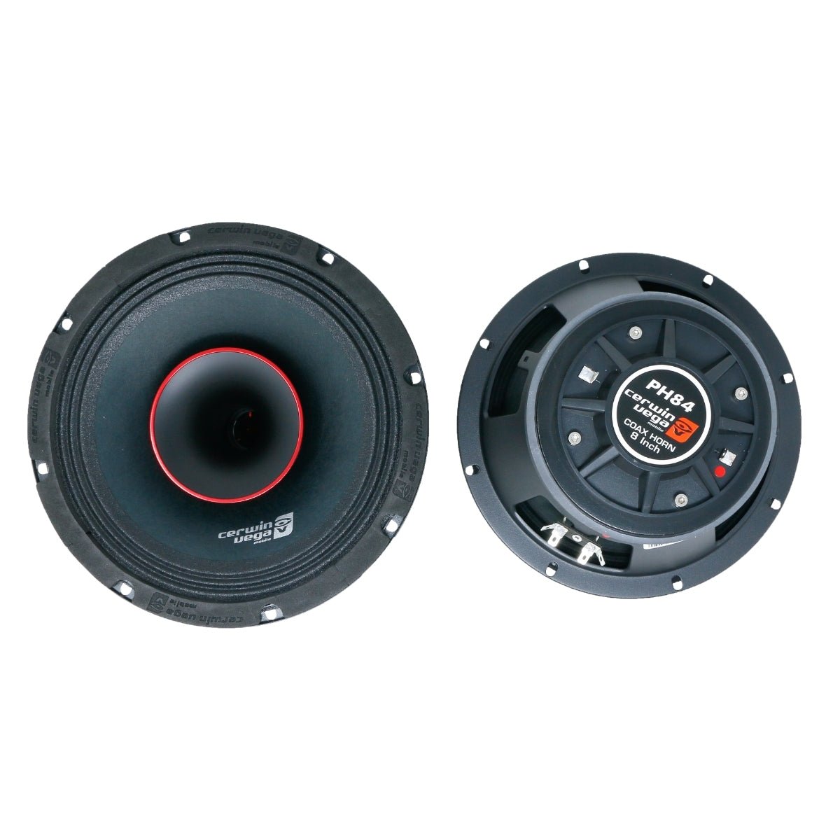 8" PRO Series 2-Way Full-Range Coax Horn Speakers - PH84