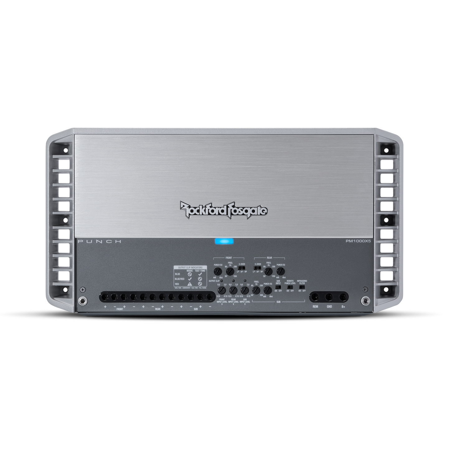 Punch Marine 1,000 Watt Class-bd 5-Channel Amplifier