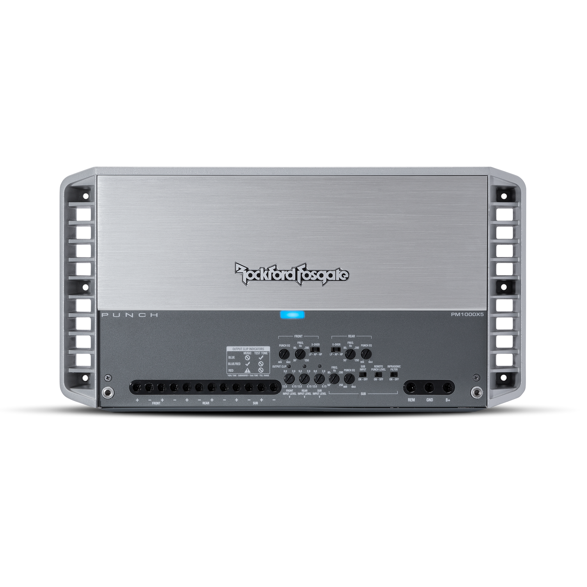 Punch Marine 1,000 Watt Class-bd 5-Channel Amplifier