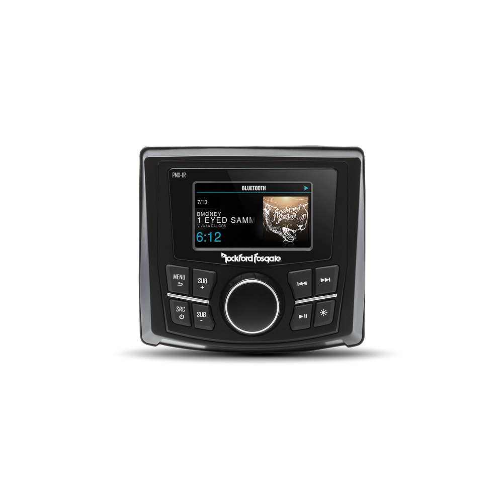Rockford Fosgate Punch Marine Full Function Wired Remote PMX-1R