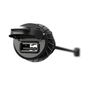 Universal USB Port with Hinged Cover