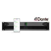PowerZone Connect -Dante-14 input 3000W 8Ohm-70v 4ch IP Amp-