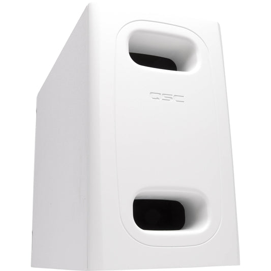 QSC AD-S.SUB 6.5\" Dual Voice Coil Small-Format Surface Subwoofer (White)
