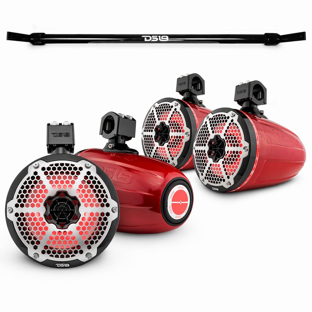 DS18 New Arrival JT-TUBE/BK + NXL-X8TPNEO/RD