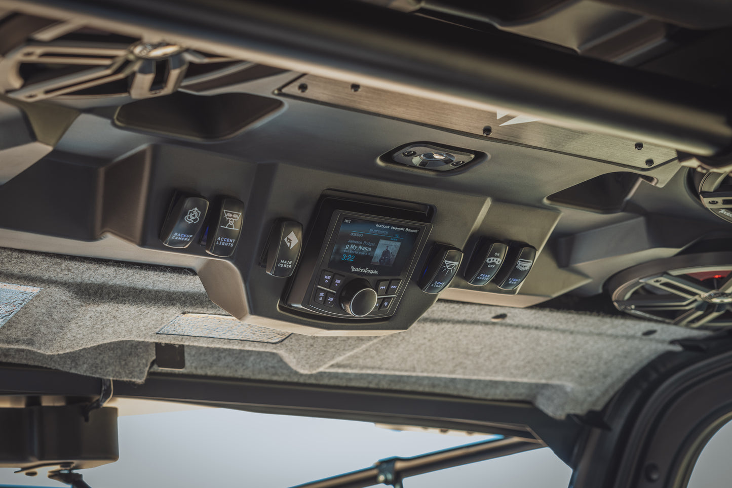 Front & Rear Audio Roof for Select 2018+ Polaris Ranger Crew Models