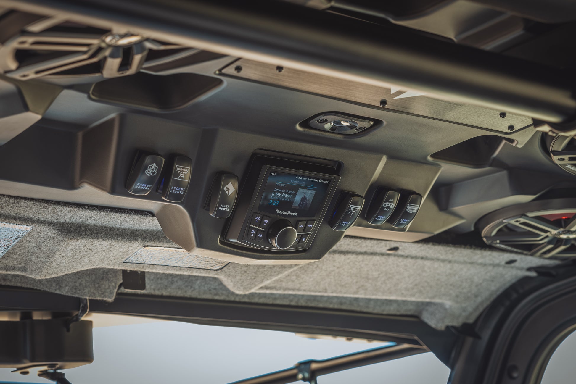 Front & Rear Audio Roof for Select 2018+ Polaris Ranger Crew Models