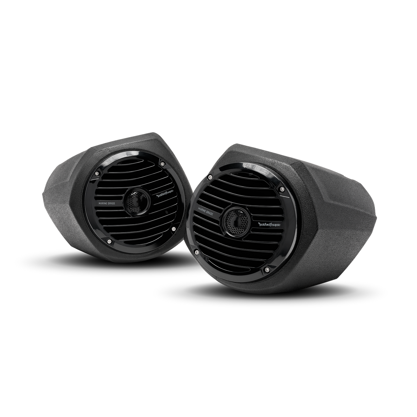 6.5" front lower speaker enclosures for select 2016+ Polaris GENERAL models