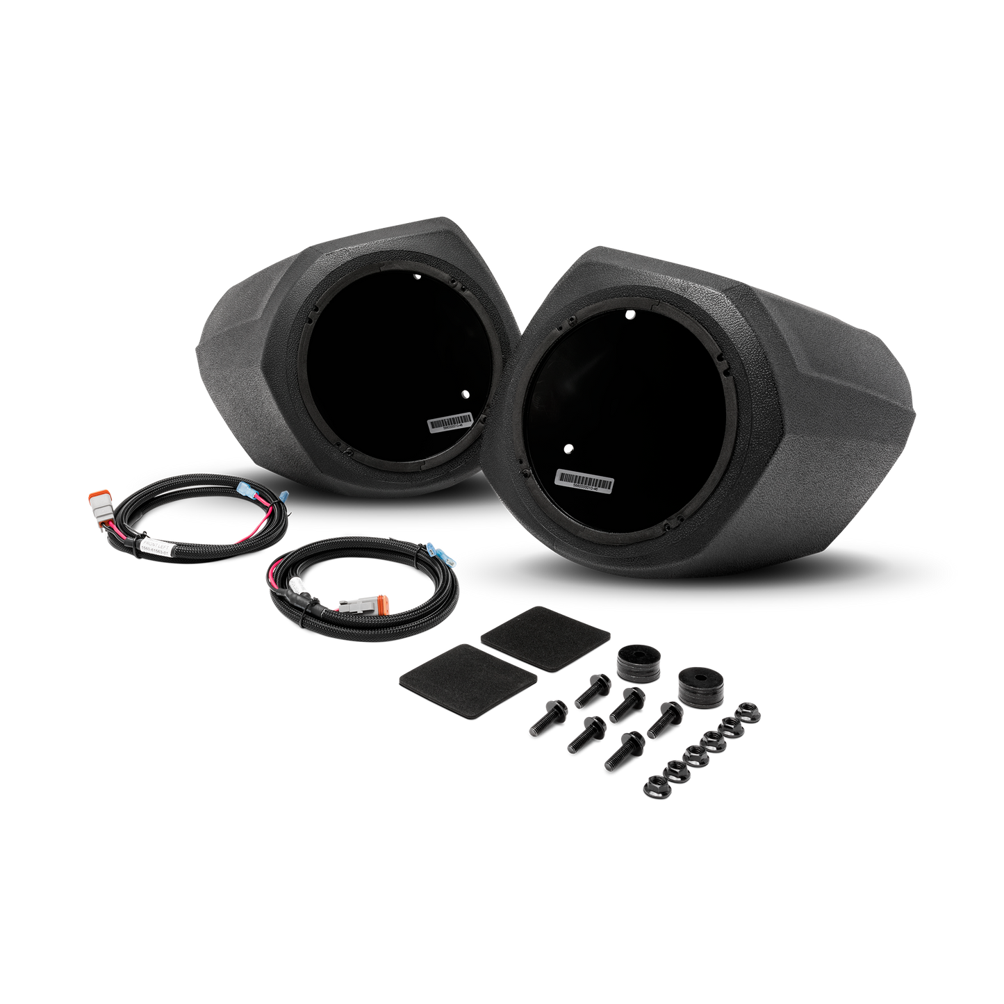 6.5" front lower speaker enclosures for select 2016+ Polaris GENERAL models