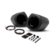 6.5" front lower speaker enclosures for select 2016+ Polaris GENERAL models