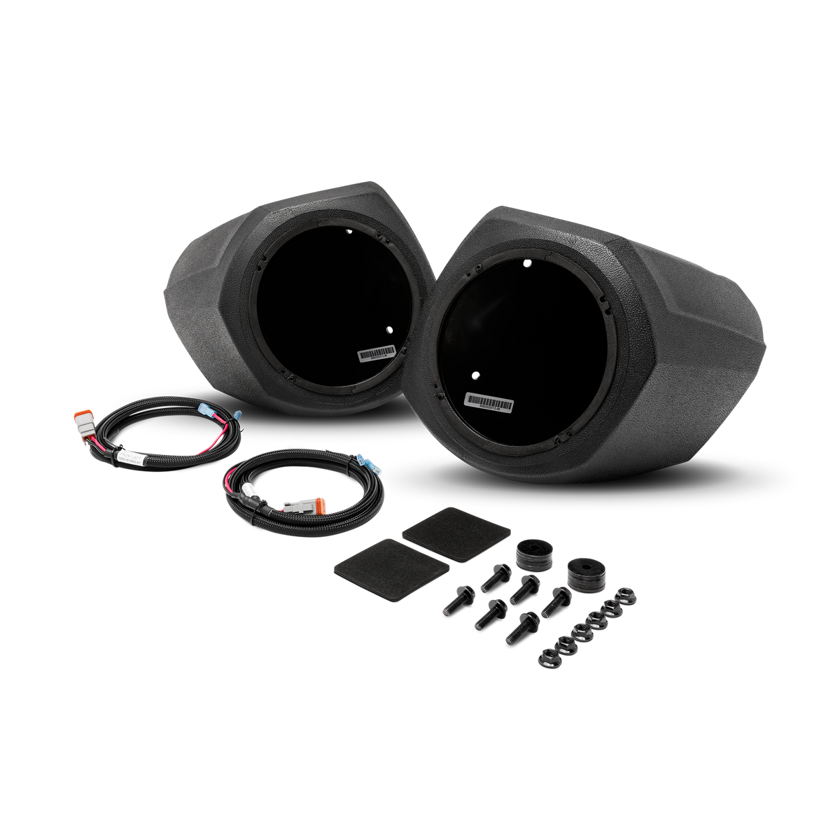 6.5" front lower speaker enclosures for select 2016+ Polaris GENERAL models